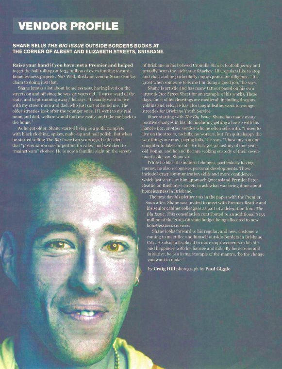 Big Issue Vendors 01 - Shane S