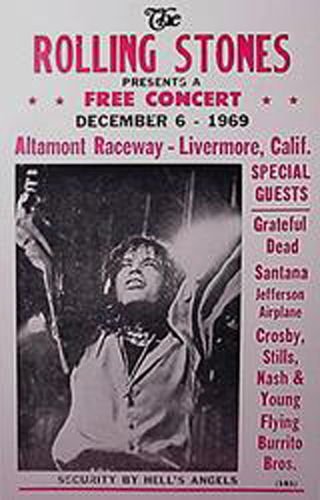 December 6 1969 Altamont Concert Marks End of 60s&nbsp;Era