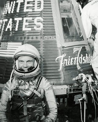 February 20 1962 John Glenn First American To Orbit&nbsp;Earth