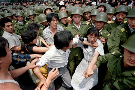 June 4 1989 Tiananmen Square massacre takes&nbsp;place