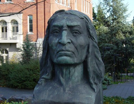 June 7 1866 Chief Seattle dies near the city named for&nbsp;him