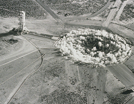 September 19 1957 Nevada is site of first ever underground nuclear&nbsp;explosion