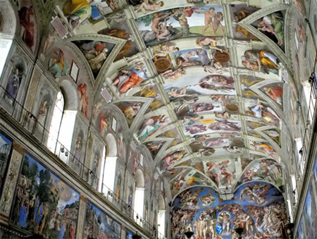 November 1 1512 Michelangelo’s Sistine Chapel ceiling opens to&nbsp;public