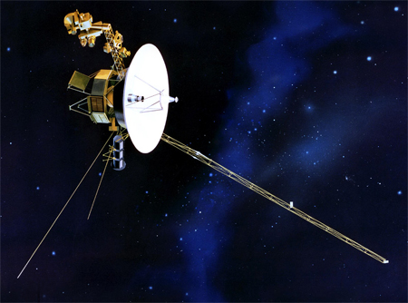 November 12 1980 Voyager I flies near&nbsp;Saturn