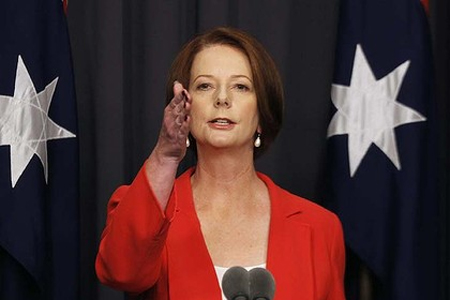 Prime Minister Julia Gillard talks up Australian&nbsp;economy