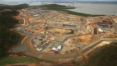Curtis Island in Gladstone Harbour