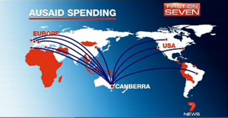 Australian aid (AusAID) spent on foreign&nbsp;junkets