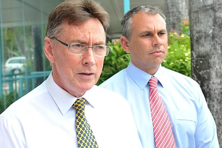 Terry Mills and Adam Giles