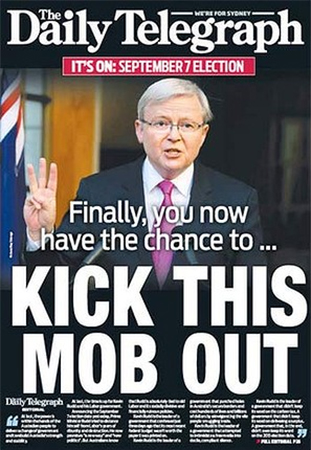 Daily Telegraph Headline