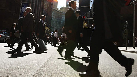 The survey found blue collar workers were more concerned about cost of living and taxes, while public sector workers were more worried about job security. Photo: Peter Braig