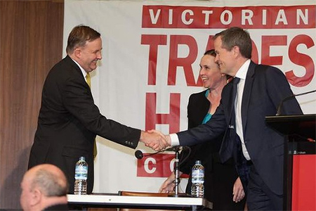 Anthony Albanese and Bill Shorten