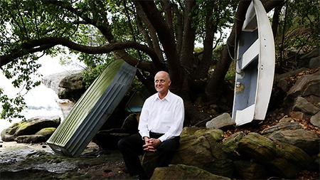 Senator-elect David Leyonhjelm for the Liberal Democratic Party has proposed a charge of $50k for asylum-seekers. Picture: Nikki Short