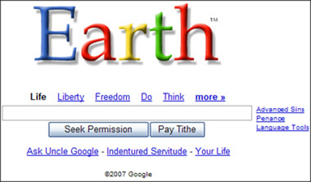 A look at Google's new Earth site, which will be our portal into everything