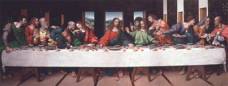 Jesus and disciples were not present when da Vinci painted “The Last&nbsp;Supper”