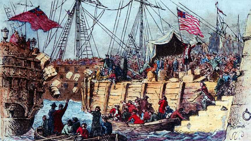 December 16, 1773 – The Boston Tea&nbsp;Party