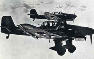 The first raid on London by the Luftwaffe