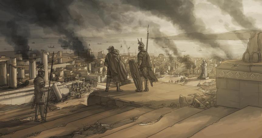 February 5, 146 BCE – Punic Wars, between Rome and Carthage, came to an&nbsp;end