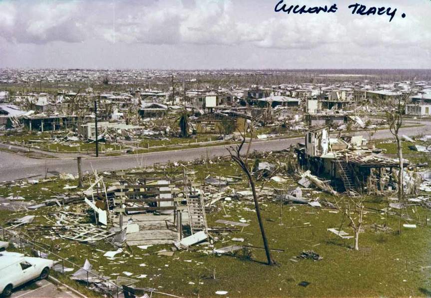 On this day (Australia): In 1974, Cyclone Tracy devastated the city of Darwin, killing 71&nbsp;people