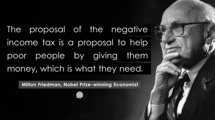 Negative income tax would help low income&nbsp;earners