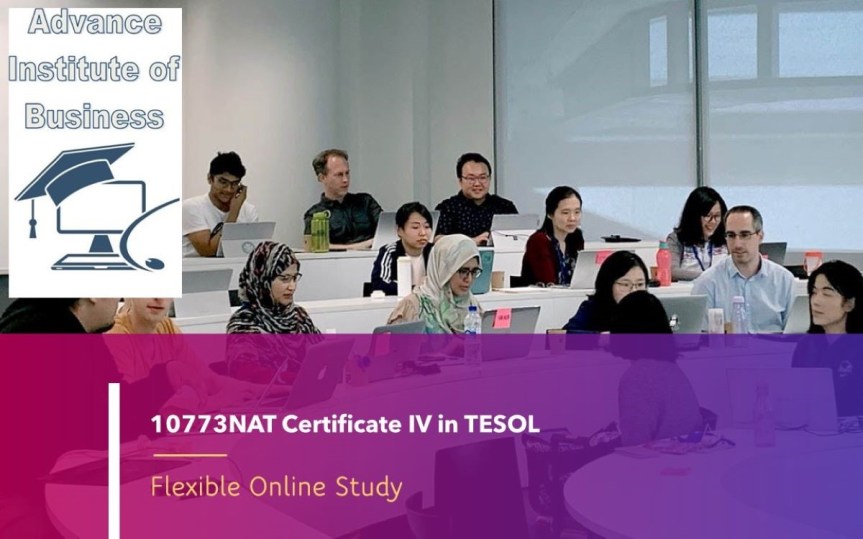 10773NAT Certificate IV in TESOL&nbsp;(Online)