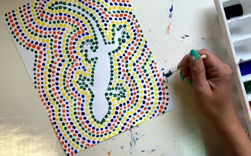 How to Create Australian Aboriginal Dot&nbsp;Art