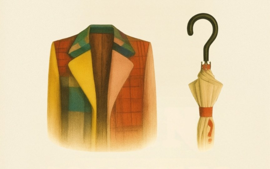 06 07 Jacket & Umbrella