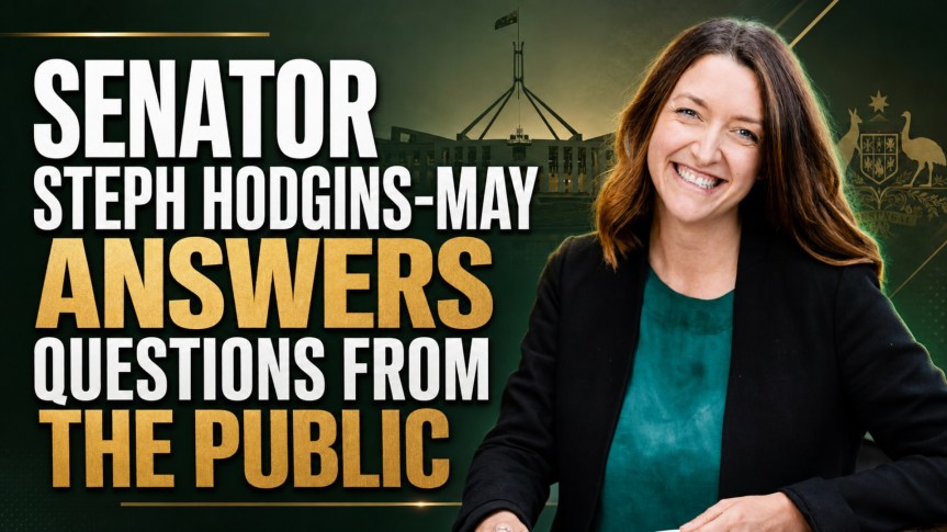 Community Forum with Senator Steph&nbsp;Hodgins-May