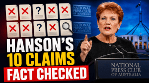 Hanson's 10 Claims Fact Checked