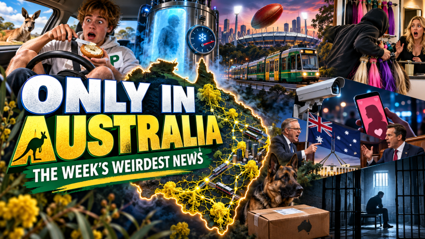 00 Only in Australia - Bagel Drivers, Frozen Bodies and Brainless Genius